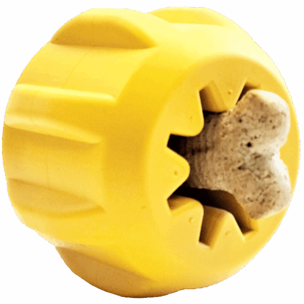 ID Gear Treat Pocket Durable Rubber Treat Holder and Chew Toy
