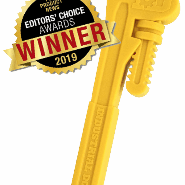 ID Pipe Wrench  Ultra Durable Nylon Dog Chew Toy for Aggressive Chewers