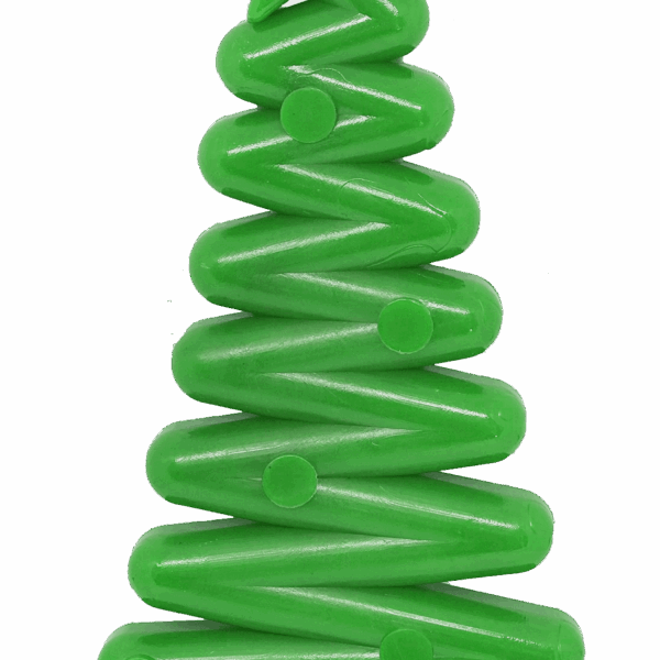 MKB Christmas Tree Ultra Durable Nylon Dog Chew Toy for Aggressive Chewers