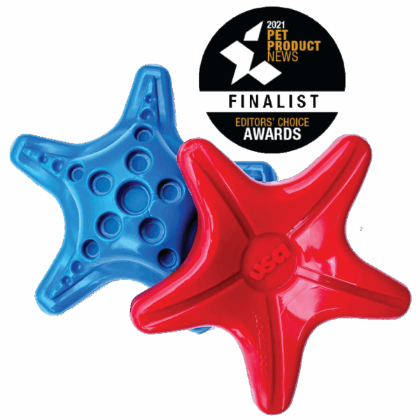 Starfish Ultra Durable Nylon Dog Chew Toy for Aggressive Chewers