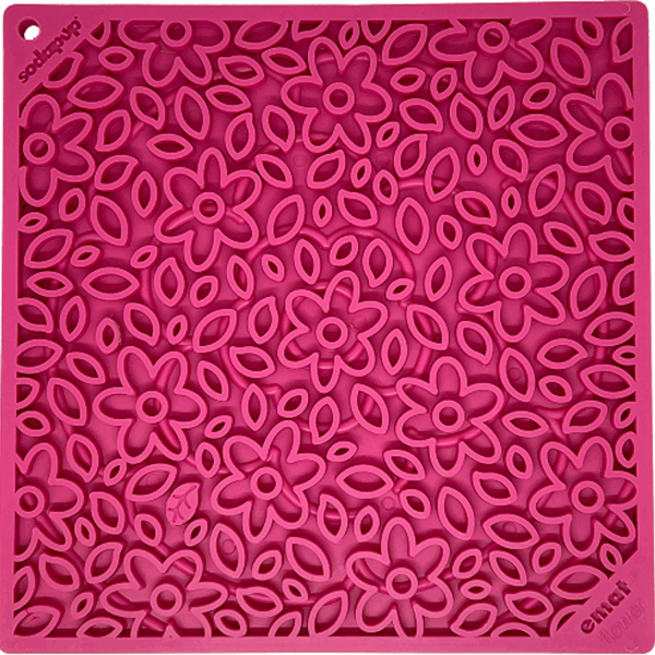 Flower Power Design eMat Enrichment Lick Mat