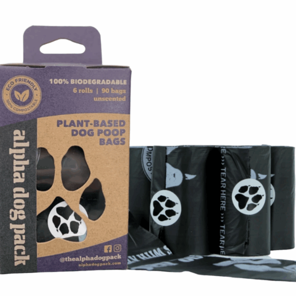 Plant-Based Compostable Poop Bag Package