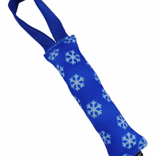 Snow Flake Hose Dog Toy 11" Inch