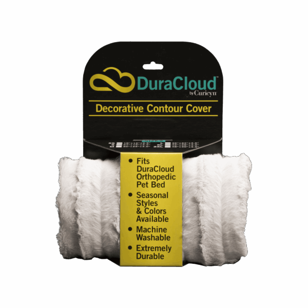DuraCloud Orthopedic Pet Bed and Crate Pad Contour Cover