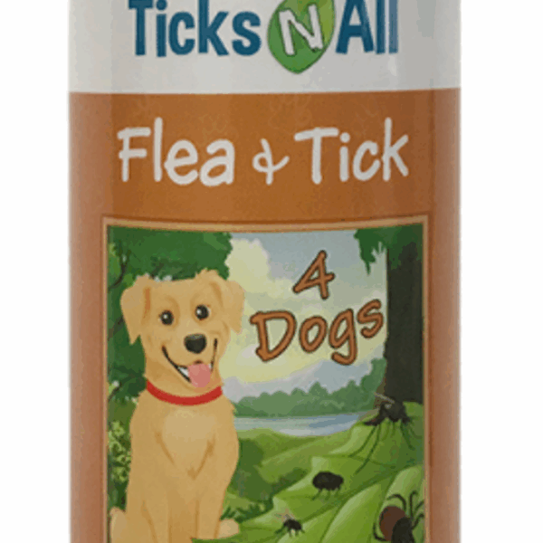 All Natural Flea & Tick 4 Dogs 8oz