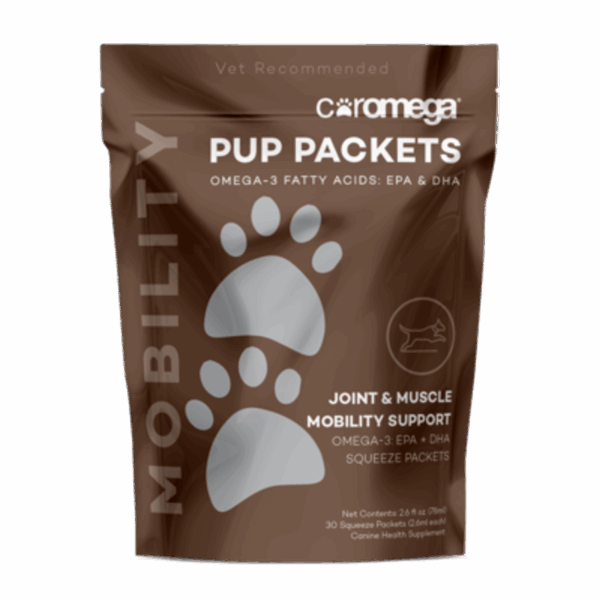 Coromega Pup Packets Omega-3 Joint & Muscle Mobility Support