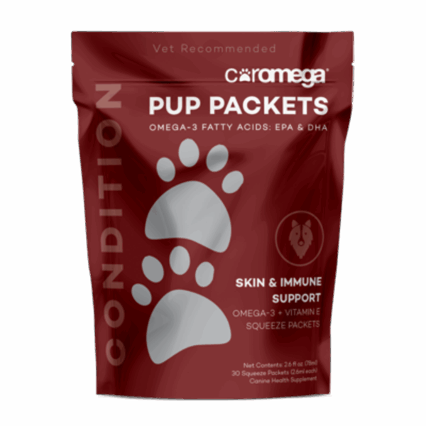 Coromega Pup Packets Omega-3 Skin & Immune Support