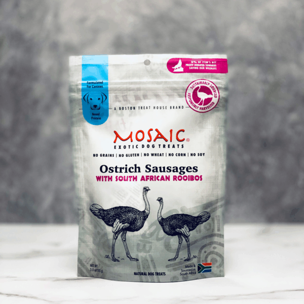 South African Ostrich Sausages with Rooibos